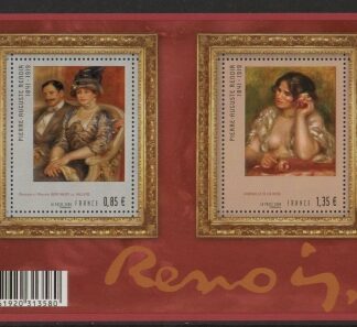 2009 France MS.4704 Art - Auguste Renoir  Mini Sheet U/M (MNH)