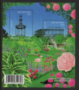 2009  France MS.4694 Gardens Mini Sheet U/M (MNH)
