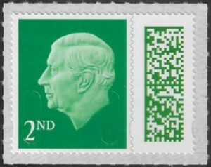 V5000 2nd green M24L MAIL (from sheet) U/M (MNH