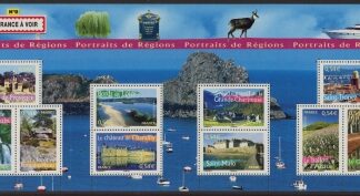 2007 France MS.4269 Regions Mini Sheet  U/M (MNH)