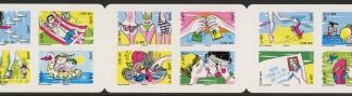 2016  France.  SG.6008-17  'Holidays' booklet . set 12 values U/M (MNH)