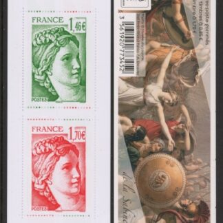 France 2017 40th Anniv . Sabine de Gandon. Sg.6302/3 x 6 - 6304/5 x 1 U/M  (MNH)