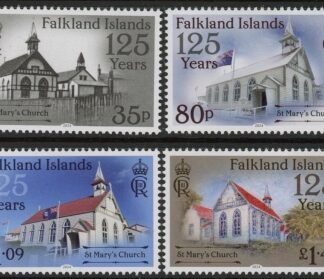 2024 Falkland Islands. SG.1567-70 125th Anniv. of St. Mary's Church. set 4 values. U/M (MNH)