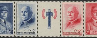 1942 France SG.772-5  National Relief Fund. U/M (MNH)