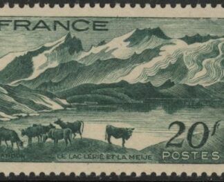 1943 France SG.786  Lake Lerie & The Meije Peak. U/M (MNH)