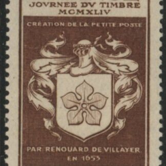 1944 France SG.900  Stamp Day. U/M (MNH)
