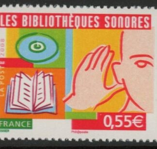 2008 France SG.4378 35th Anniv. Audio Book Readers Assoc. U/M (MNH)