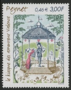 2000 France SG.3691 young Couple & Bandstand. U/M (MNH)
