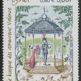 2000 France SG.3691  young Couple & Bandstand. U/M (MNH)