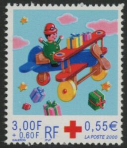 2000 France SG.3694 Red Cross Fund - New Year. U/M (MNH)