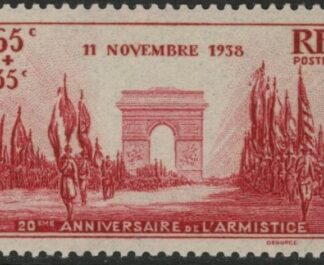 1938 France SG.618 20th Anniv of Armistice 1918 U/M (MNH)