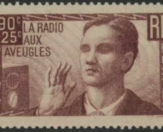 1938 France SG.631 Radio for the Blind U/M (MNH)