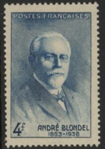 1942 France SG.756 Andre Blondel. U/M (MNH)