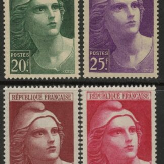1945 SG.932-5 Marianne Set of 4 values U/M (MNH)
