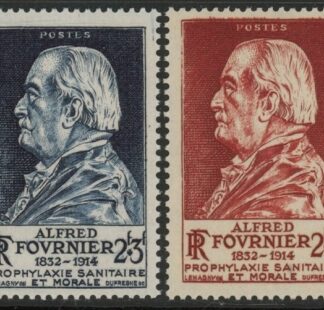 1946-7 France SG.960-1 Prophylaxis Fund Set of 2 values U/M (MNH)