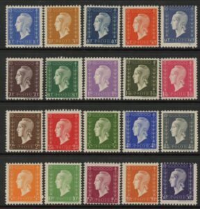 1944 France SG.869-88 Marianne. U/M (MNH)