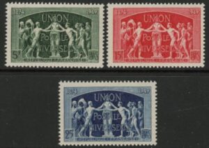1949 France SG.1078-80 French Chamber of Commerce U/M (MNH)