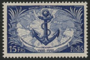 1951 France SG.1111 50th Anniv of Formation of Colonial Troops U/M (MNH)