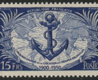 1951 France SG.1111 50th Anniv of Formation of Colonial Troops U/M (MNH)