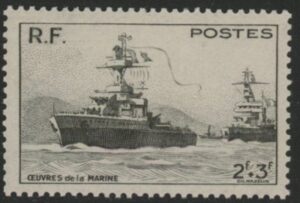 1946 France SG.965 Naval Charities. U/M (MNH)