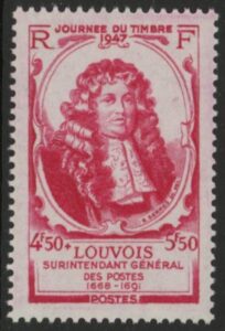 1947 France SG.1008 Stamp Day. U/M (MNH)