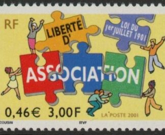 2001 France SG.3740 Centenary of Freedom of Association Law U/M (MNH)