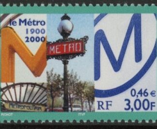 1999 France SG.3627 Centenary of the Paris Metro U/M (MNH)