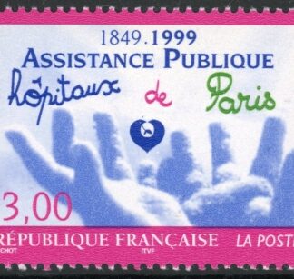 1998 France SG.3555  150th Anniv. of Public Welfare Hospitals. U/M (MNH)