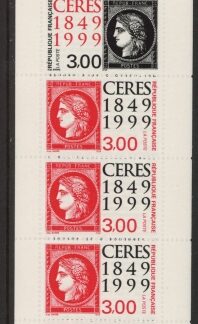 1999 France SG.3551a 150th Anniv. 1st French Postage Stamp. (CSB38). U/M (MNH)
