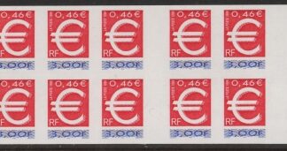 1999 France SG.3554  Introduction of The Euro. (CSB39). U/M (MNH)