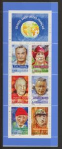 2000 France SG.3680-5. Adventurers. (CSB45). U/M (MNH)