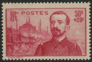 1937 France SG.585  Pierre Loti Memorial Fund. U/M (MNH)