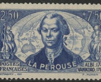 1942 France SG.739  Birth Centenary of La Perouse. U/M (MNH)