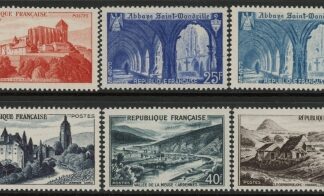 1949-51 France SG.1067-70   Views. U/M (MNH)