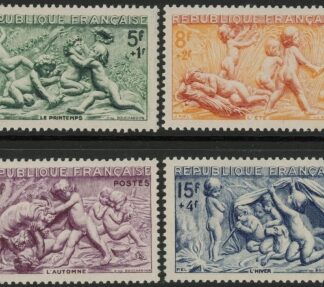 1949 France SG.1087-90 National Relief Fund. U/M (MNH)