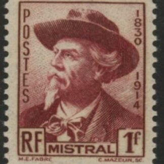 1941 France SG.698  Frederic Mistral. U/M (MNH)