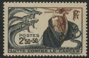 1941 France SG.699 Anti-Cancer Fund. U/M (MNH)