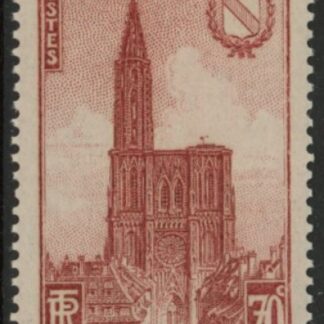 1939 France SG.653 5th Century of Completion of Strasbourg Cathedral Spire. U/M (MNH)