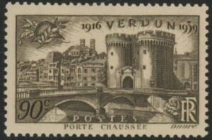 1939 France SG.654 23rd Anniv. of Battle of Verdun. U/M (MNH)