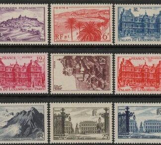 1946-8 France SG.976-82a  Views. U/M (MNH)