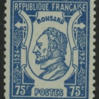 1924 France SG.405  400th Anniv. Birth of Ronsard. U/M (MNH)