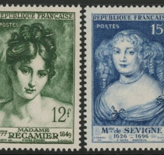 1950 France SG.1103-4  Portraits. U/M (MNH)