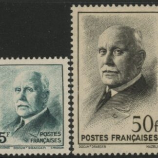 1942 France SG.745-6  Marshall Petain. U/M (MNH)