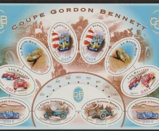 2005 France SG.4104-9 Gordon Bennett Cup Race Sheetlet  U/M (MNH)