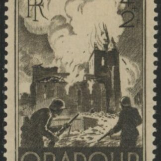 1945 France SG.954  Destruction of Oradour-sur-Glane. U/M (MNH)