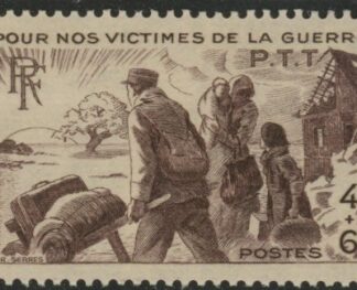 1945 France SG.949  Postal Employees War Victims Fund. U/M (MNH)