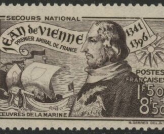 1942 France SG.748  600th Birth Anniv.of Jean de Vienne. U/M (MNH)