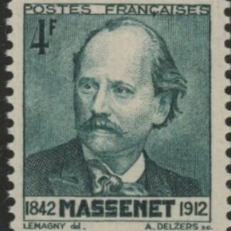 1942 France SG.749  Birth Centenary of Massenet. U/M (MNH)