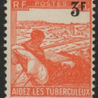 1946 France SG.963  Anti Tuberculosis Fund ( overprinted 3F). U/M (MNH)