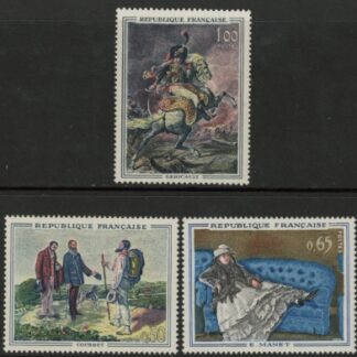 1962 France SG.1590-2  French Art - Paintings. U/M (MNH)